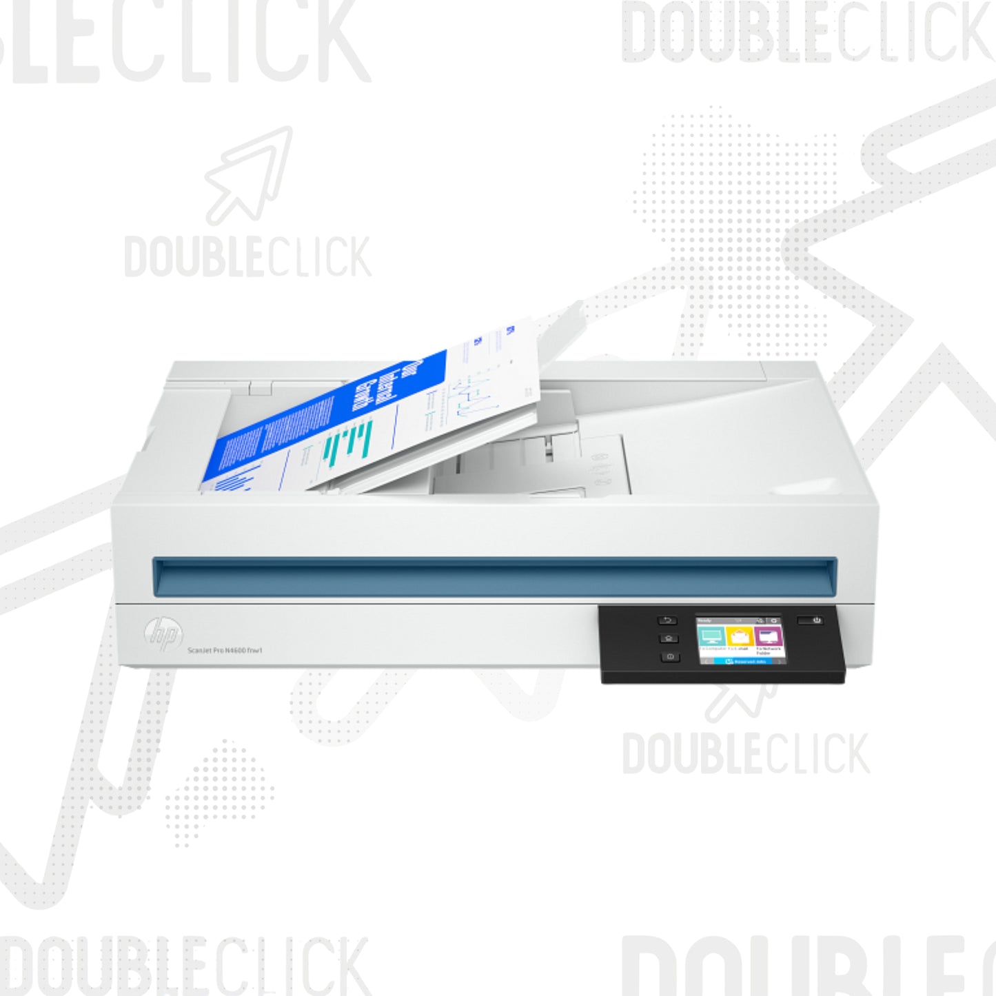 Scanner HP ScanJet Pro N4600 fnw1 Red USB WiFi Con ADF