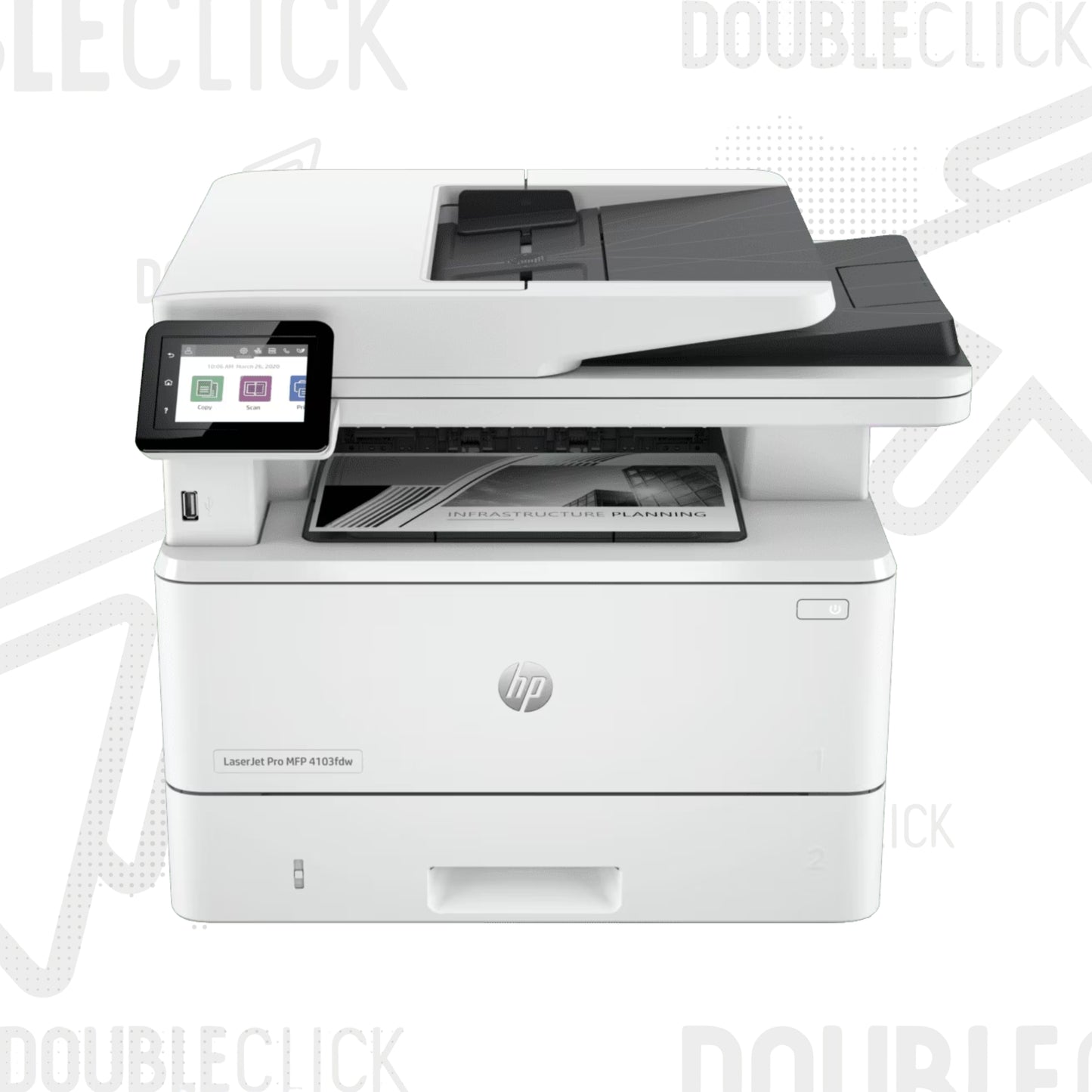 Impresora HP LaserJet Pro MFP 4103fdw Multifuncional Láser en Negro A4