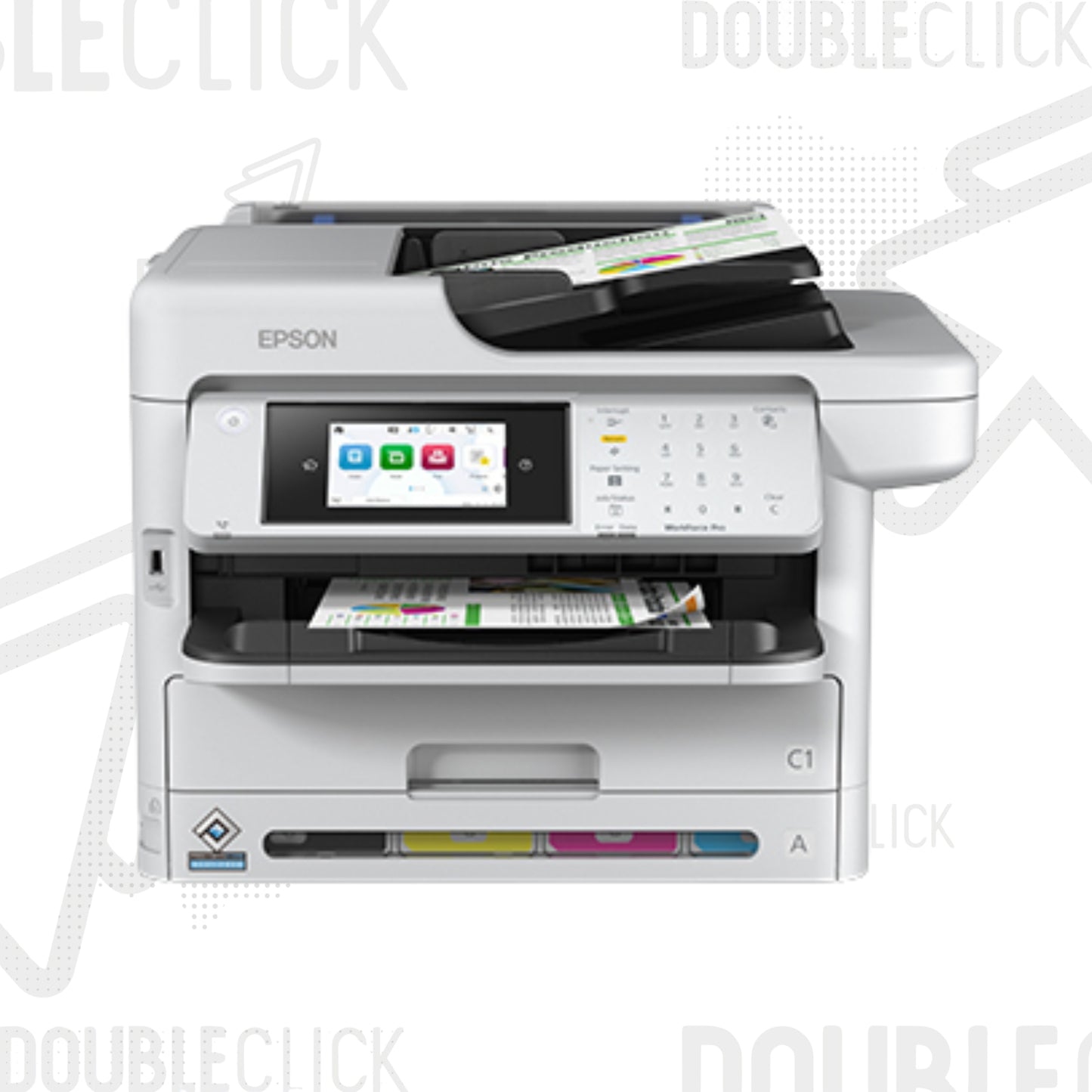 Impresora EPSON Workforce Pro WF C5891 Multifuncional de Tinta en Colores A4