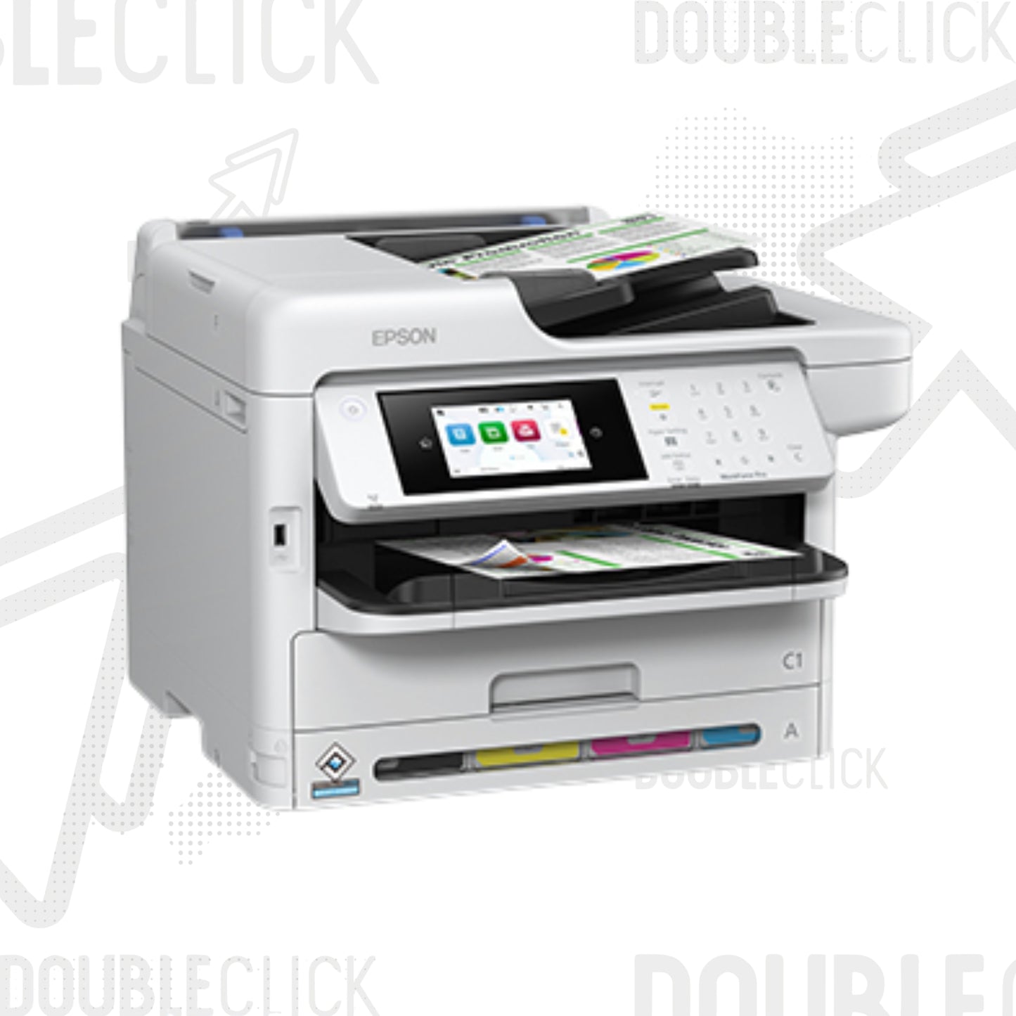 Impresora EPSON Workforce Pro WF C5891 Multifuncional de Tinta en Colores A4