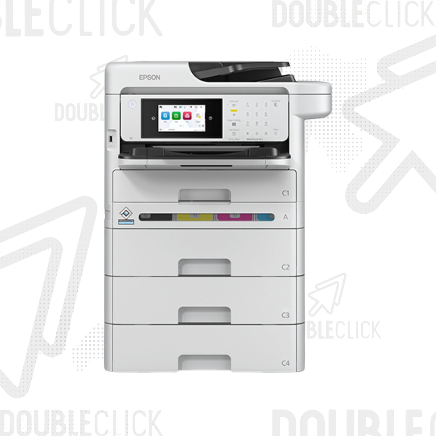Impresora EPSON Workforce Pro WF C5891 Multifuncional de Tinta en Colores A4