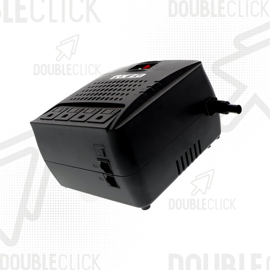 Estabilizador de Corriente Forza FVR-3002 3000VA 1500W 4 Tomas Negro