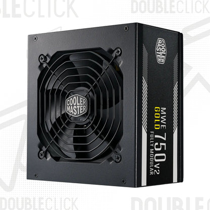 Fuente de Poder de 750W Cooler Master MWE 750 V2 Modular 80 Plus Gold