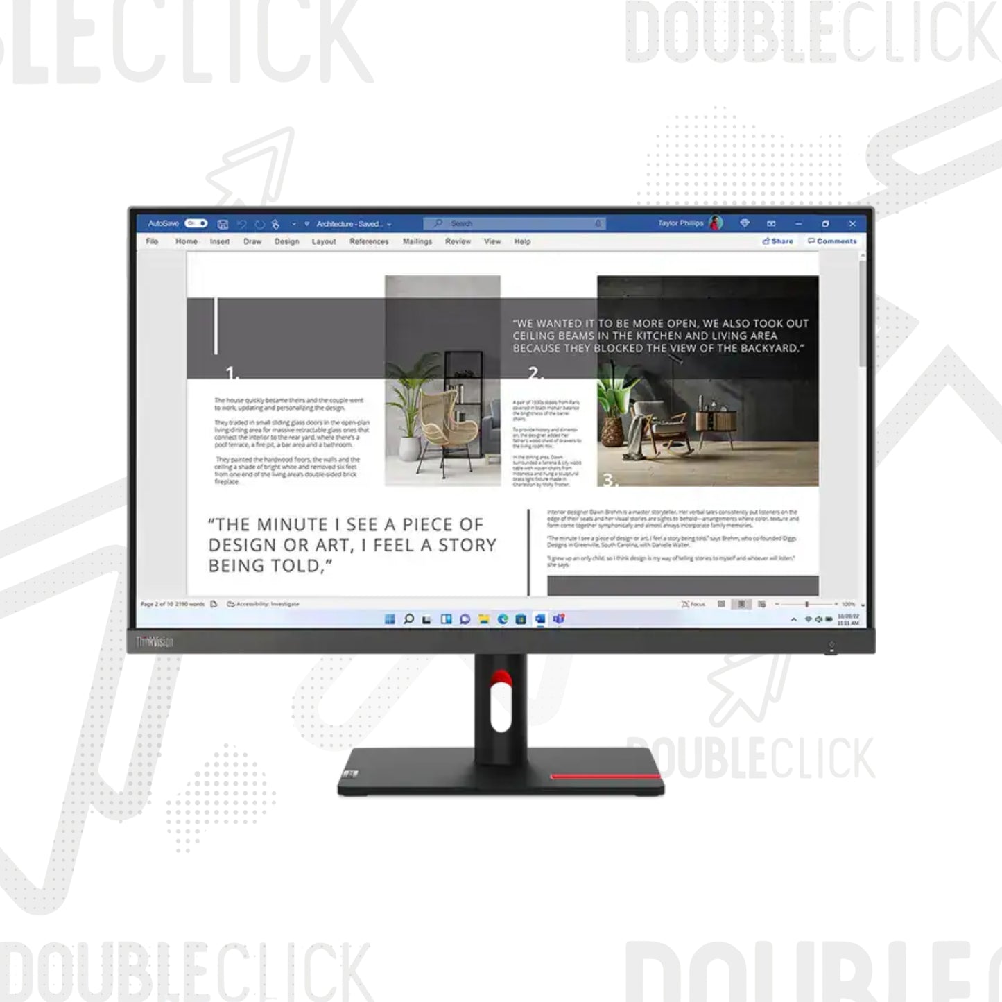 Monitor Lenovo ThinkVision S27i-30 27" Full HD 1920 x 1080p IPS 4ms 100Hz VGA/HDMI