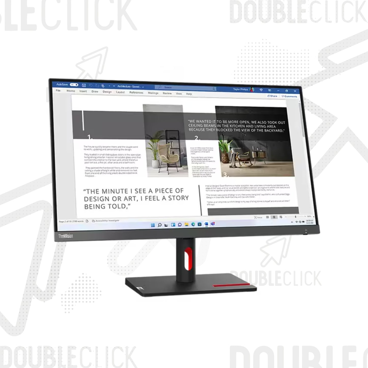 Monitor Lenovo ThinkVision S27i-30 27" Full HD 1920 x 1080p IPS 4ms 100Hz VGA/HDMI