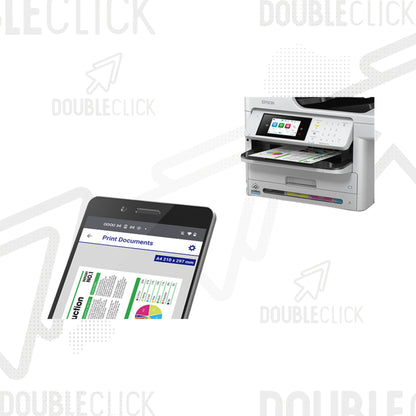 Impresora EPSON Workforce Pro WF C5891 Multifuncional de Tinta en Colores A4