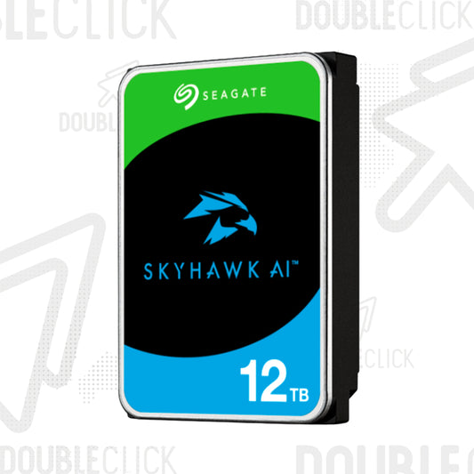 Disco Duro de 12TB Seagate Skyhawk AI 3.5" SATA III 7200RPM para Video Vigilancia