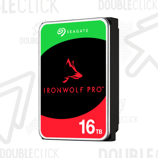 Disco Duro de 16TB Seagate Ironwolf Pro 3.5" SATA III 7200RPM para NAS