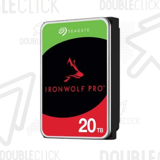 Disco Duro de 20TB Seagate Ironwolf Pro 3.5" SATA III 7200RPM para NAS