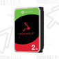 Disco Duro de 2TB Seagate Ironwolf 3.5" SATA III 5400RPM para NAS