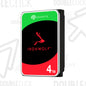 Disco Duro de 4TB Seagate Ironwolf 3.5" SATA III 5400RPM para NAS