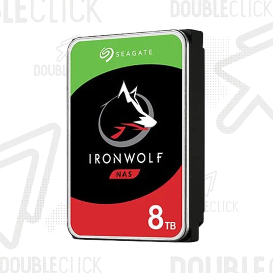 Disco Duro de 8TB Seagate Ironwolf 3.5" SATA III 7200RPM para NAS