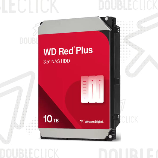 Disco Duro de 10TB Western Digital Red Plus 3.5" SATA III 7200RPM para NAS