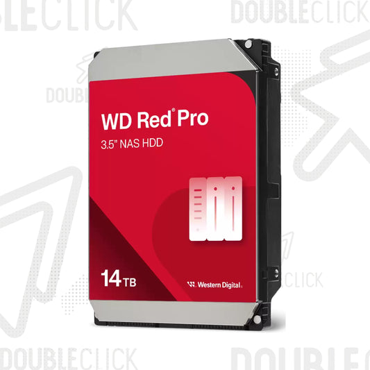 Disco Duro de 14TB Western Digital Red Pro 3.5" SATA III 7200RPM para NAS