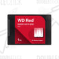 Unidad de Estado Sólido de 1TB Western Digital Red 2.5" SATA III para NAS